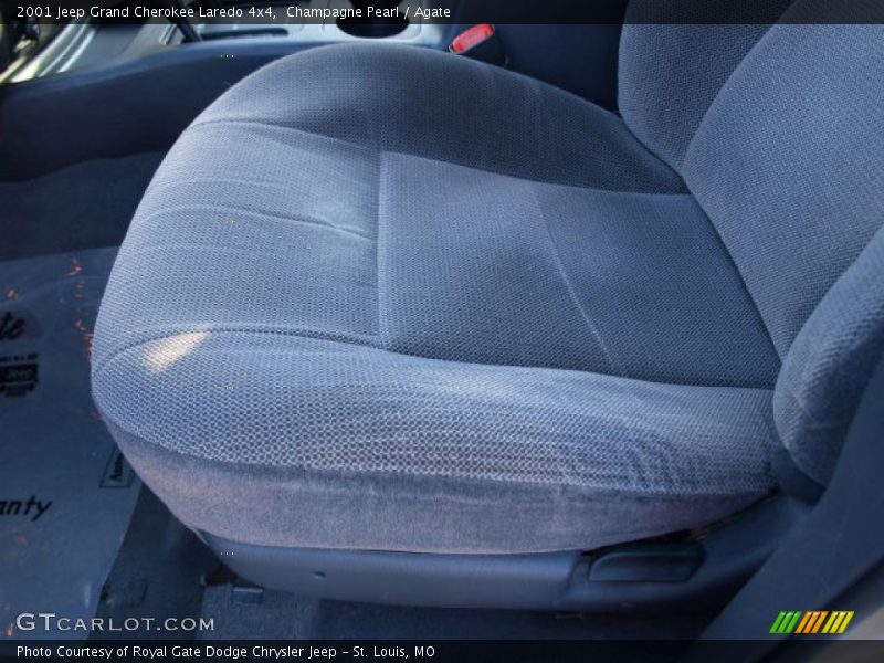 Champagne Pearl / Agate 2001 Jeep Grand Cherokee Laredo 4x4