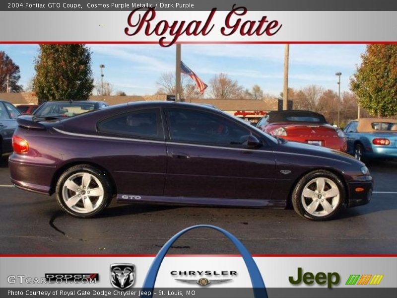 Cosmos Purple Metallic / Dark Purple 2004 Pontiac GTO Coupe