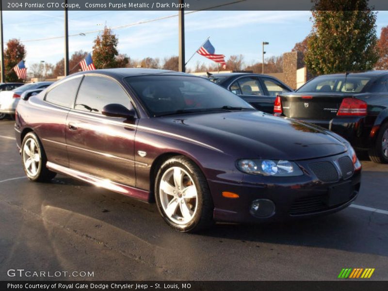 Cosmos Purple Metallic / Dark Purple 2004 Pontiac GTO Coupe