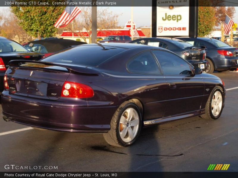 Cosmos Purple Metallic / Dark Purple 2004 Pontiac GTO Coupe