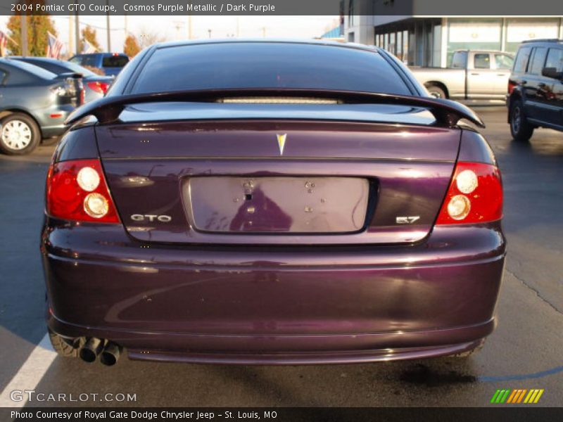  2004 GTO Coupe Cosmos Purple Metallic