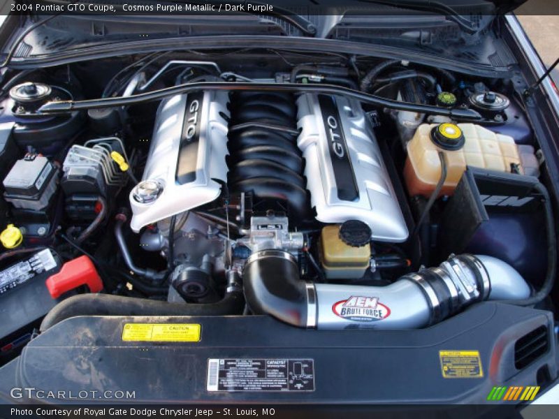  2004 GTO Coupe Engine - 5.7 Liter OHV 16-Valve V8