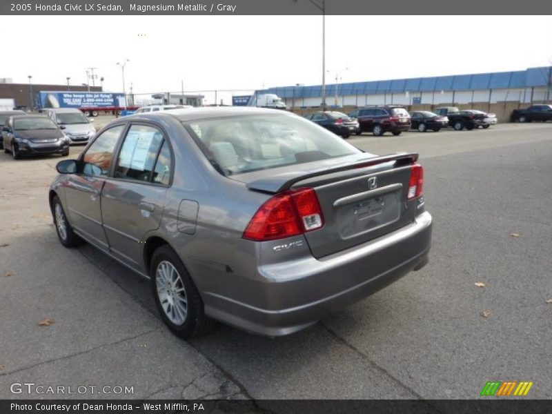 Magnesium Metallic / Gray 2005 Honda Civic LX Sedan