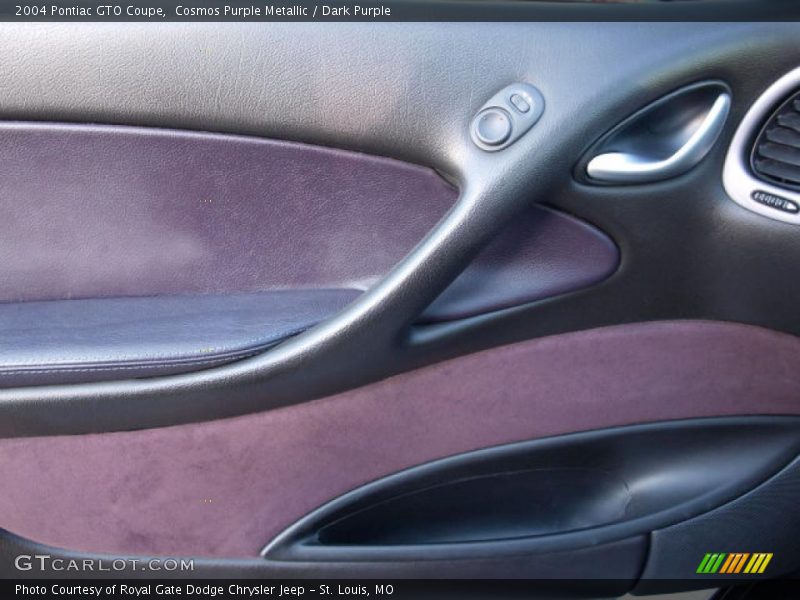 Cosmos Purple Metallic / Dark Purple 2004 Pontiac GTO Coupe