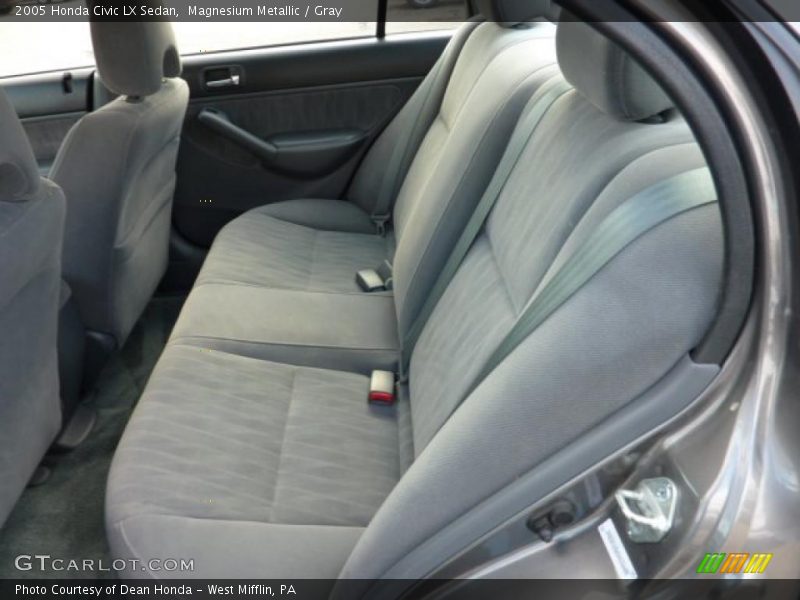 Magnesium Metallic / Gray 2005 Honda Civic LX Sedan