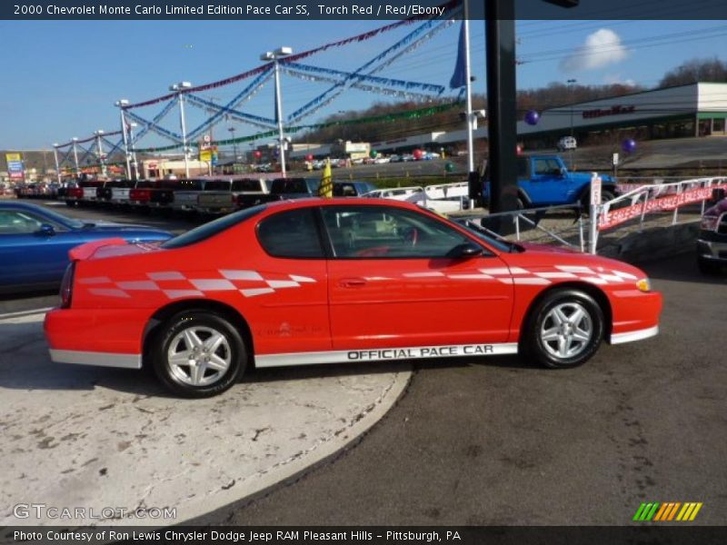  2000 Monte Carlo Limited Edition Pace Car SS Torch Red