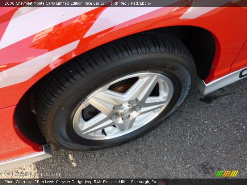 Torch Red / Red/Ebony 2000 Chevrolet Monte Carlo Limited Edition Pace Car SS