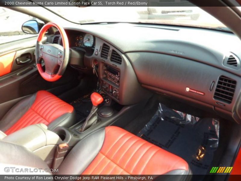  2000 Monte Carlo Limited Edition Pace Car SS Red/Ebony Interior