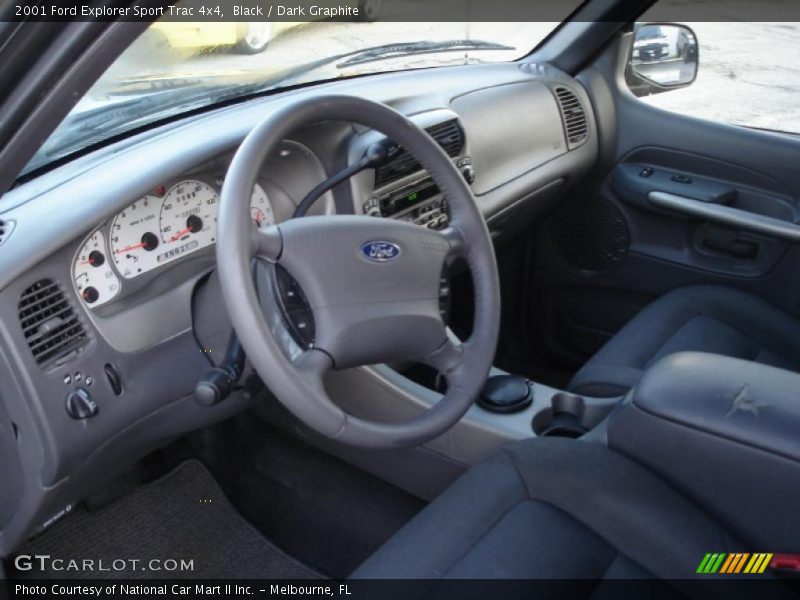 Black / Dark Graphite 2001 Ford Explorer Sport Trac 4x4