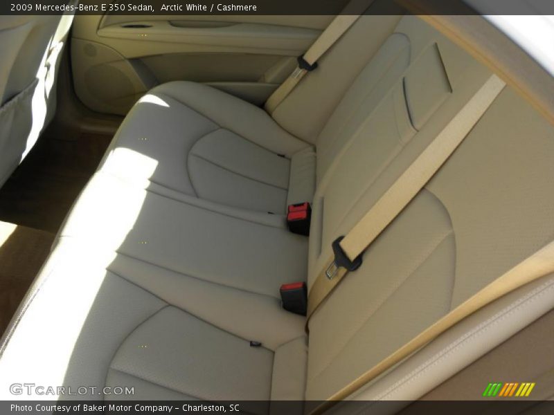 Arctic White / Cashmere 2009 Mercedes-Benz E 350 Sedan