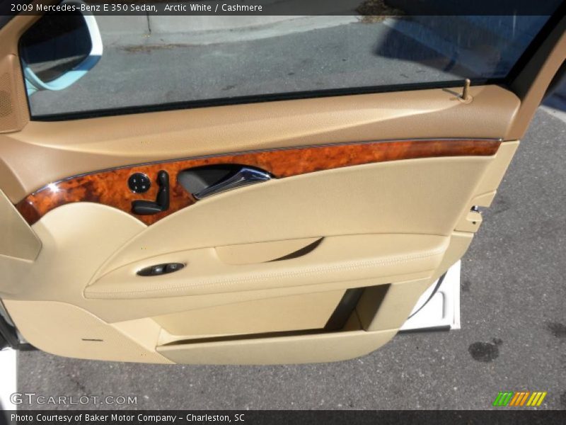 Arctic White / Cashmere 2009 Mercedes-Benz E 350 Sedan