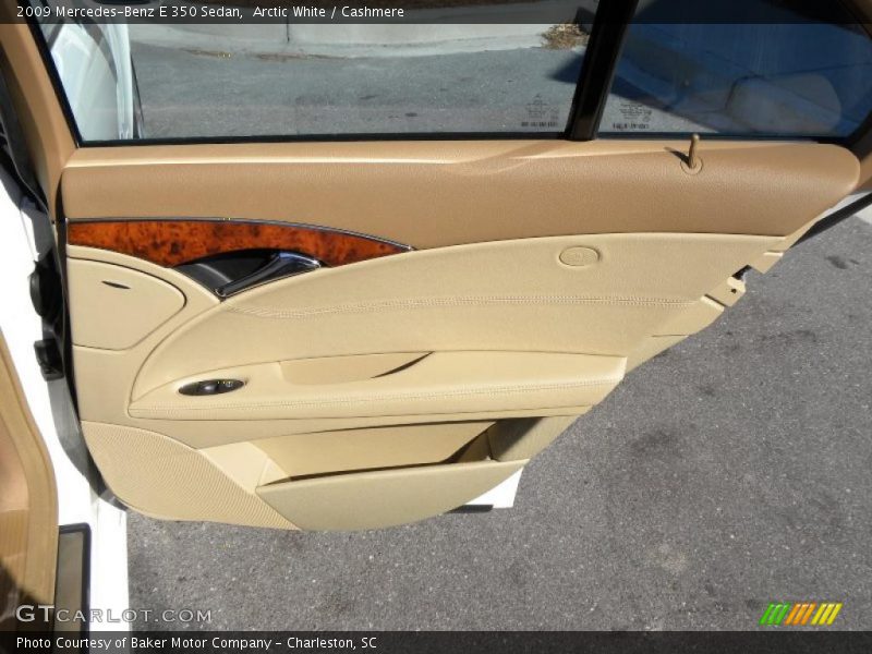 Arctic White / Cashmere 2009 Mercedes-Benz E 350 Sedan