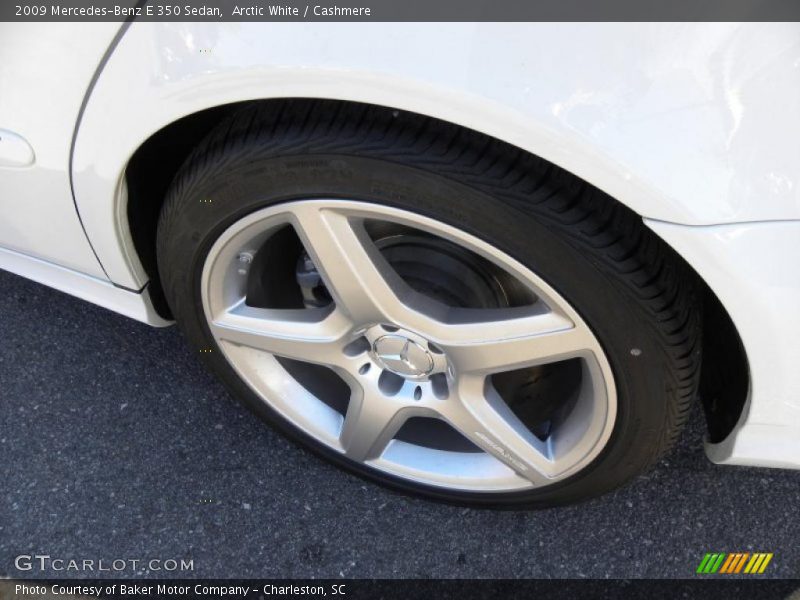 Arctic White / Cashmere 2009 Mercedes-Benz E 350 Sedan