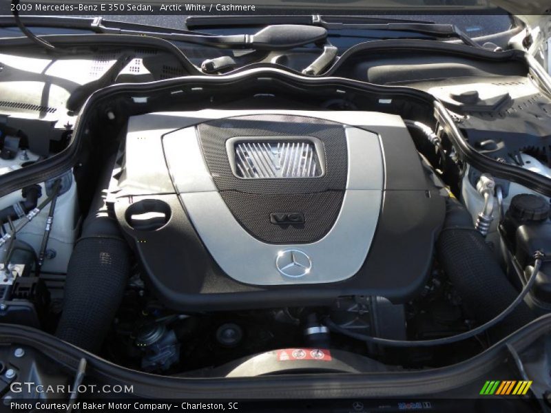 Arctic White / Cashmere 2009 Mercedes-Benz E 350 Sedan