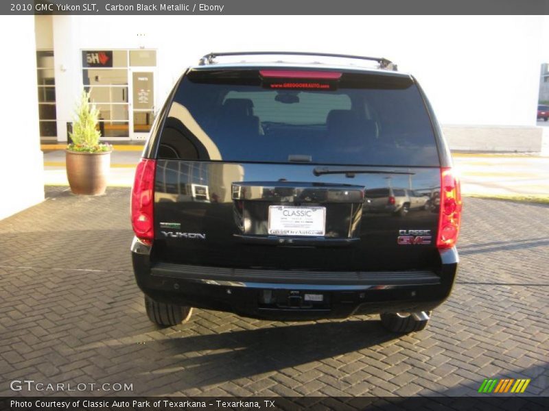 Carbon Black Metallic / Ebony 2010 GMC Yukon SLT