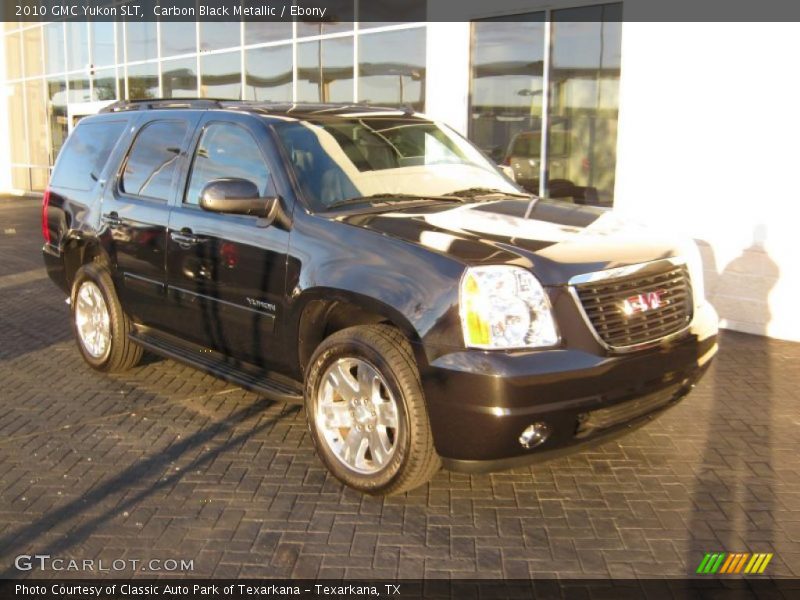 Carbon Black Metallic / Ebony 2010 GMC Yukon SLT