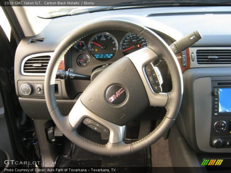 Carbon Black Metallic / Ebony 2010 GMC Yukon SLT