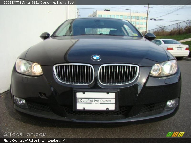 Jet Black / Black 2008 BMW 3 Series 328xi Coupe