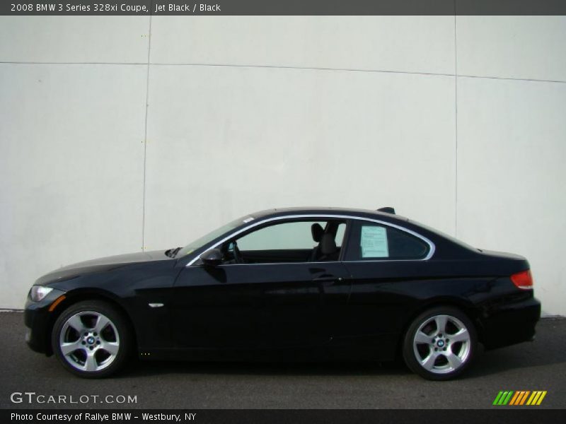 Jet Black / Black 2008 BMW 3 Series 328xi Coupe