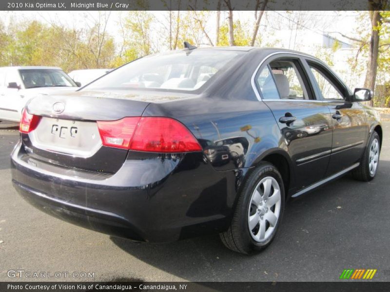 Midnight Blue / Gray 2010 Kia Optima LX