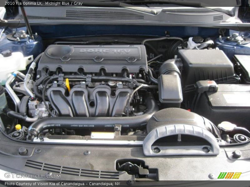Midnight Blue / Gray 2010 Kia Optima LX