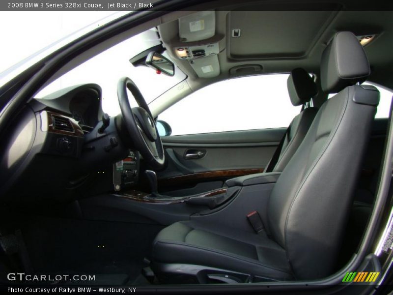 Jet Black / Black 2008 BMW 3 Series 328xi Coupe