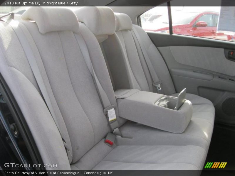 Midnight Blue / Gray 2010 Kia Optima LX