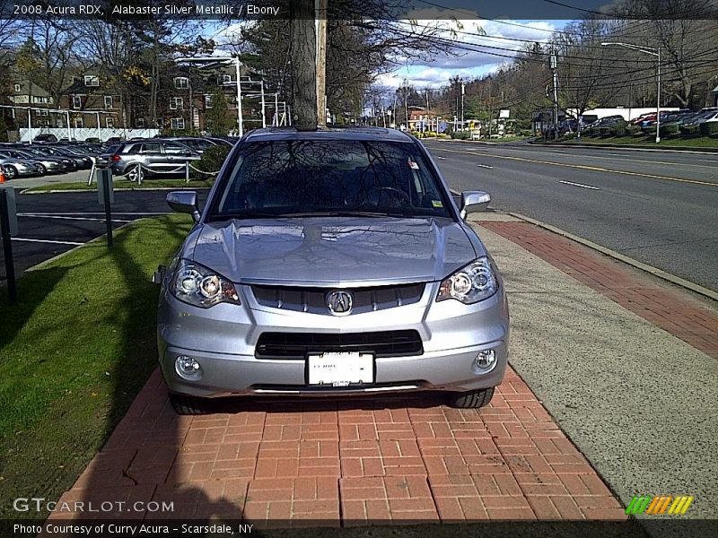 Alabaster Silver Metallic / Ebony 2008 Acura RDX