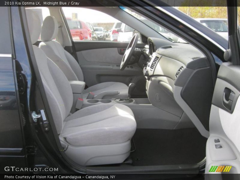 Midnight Blue / Gray 2010 Kia Optima LX