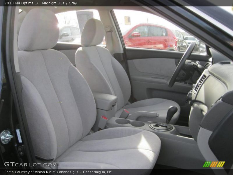 Midnight Blue / Gray 2010 Kia Optima LX