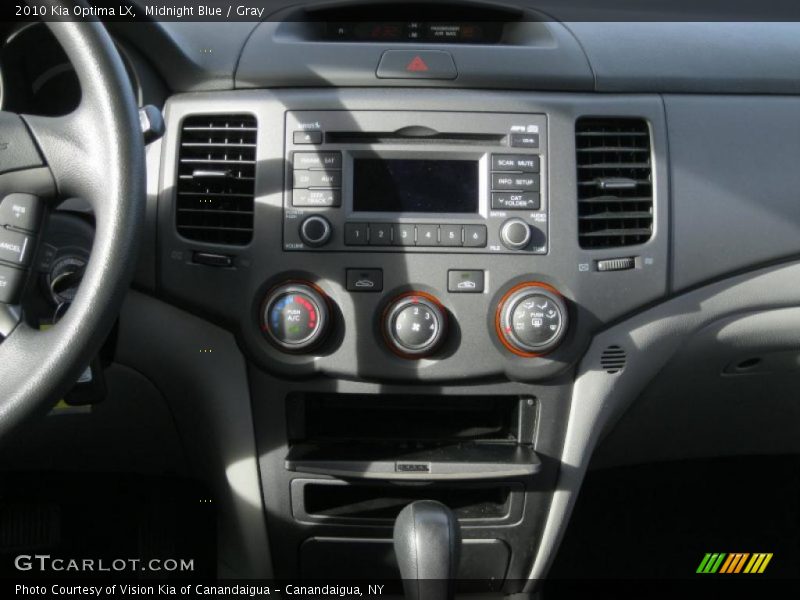 Midnight Blue / Gray 2010 Kia Optima LX
