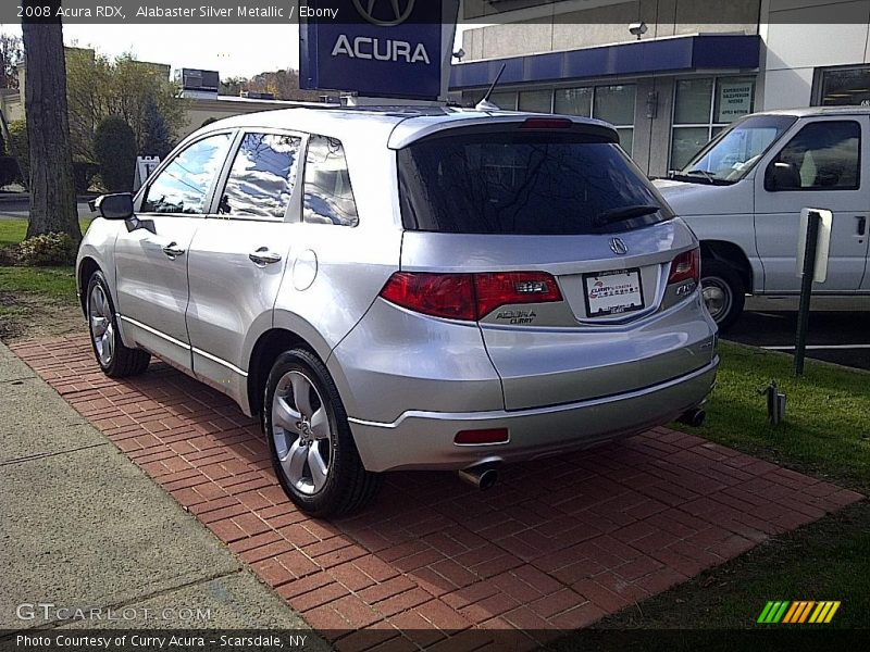 Alabaster Silver Metallic / Ebony 2008 Acura RDX