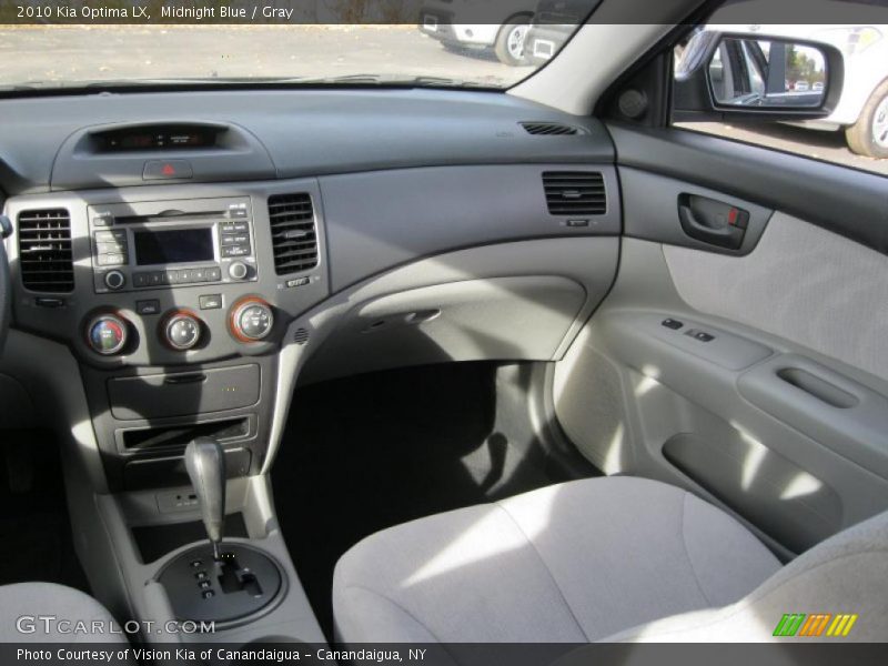 Midnight Blue / Gray 2010 Kia Optima LX