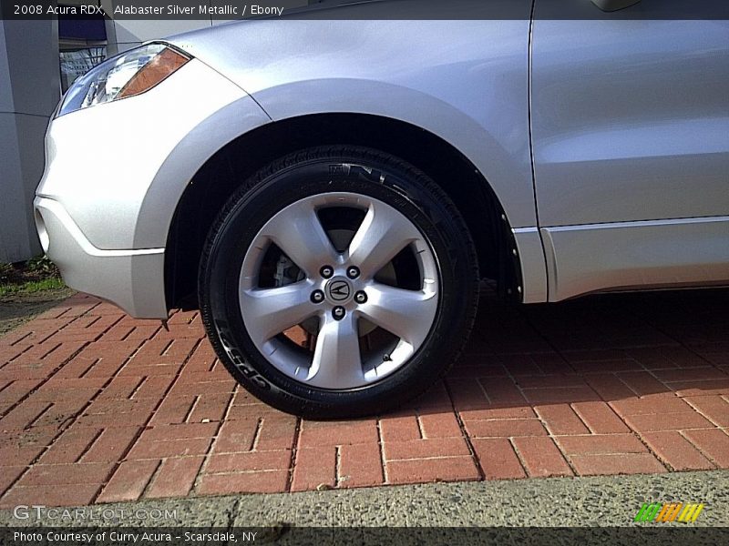 Alabaster Silver Metallic / Ebony 2008 Acura RDX