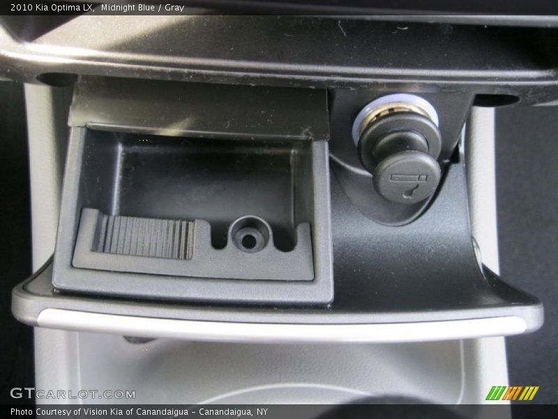 Midnight Blue / Gray 2010 Kia Optima LX