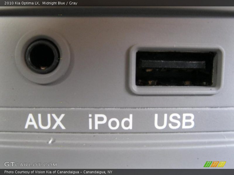 Midnight Blue / Gray 2010 Kia Optima LX