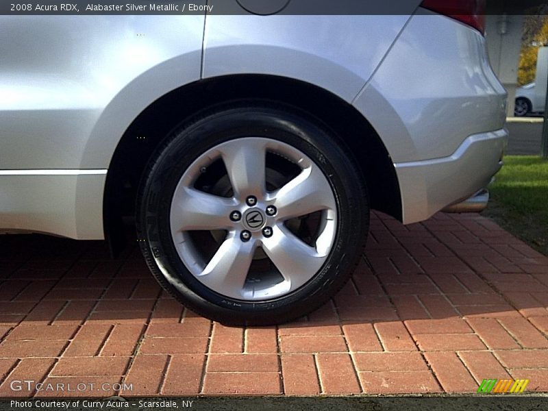 Alabaster Silver Metallic / Ebony 2008 Acura RDX