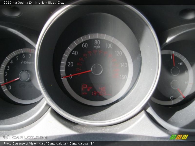 Midnight Blue / Gray 2010 Kia Optima LX