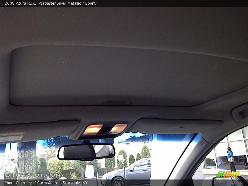 Alabaster Silver Metallic / Ebony 2008 Acura RDX