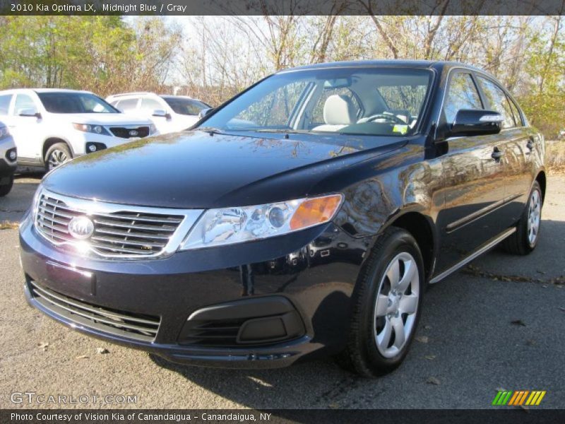 Midnight Blue / Gray 2010 Kia Optima LX