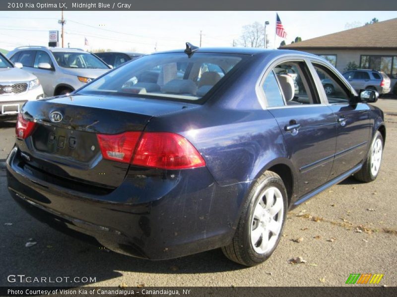 Midnight Blue / Gray 2010 Kia Optima LX