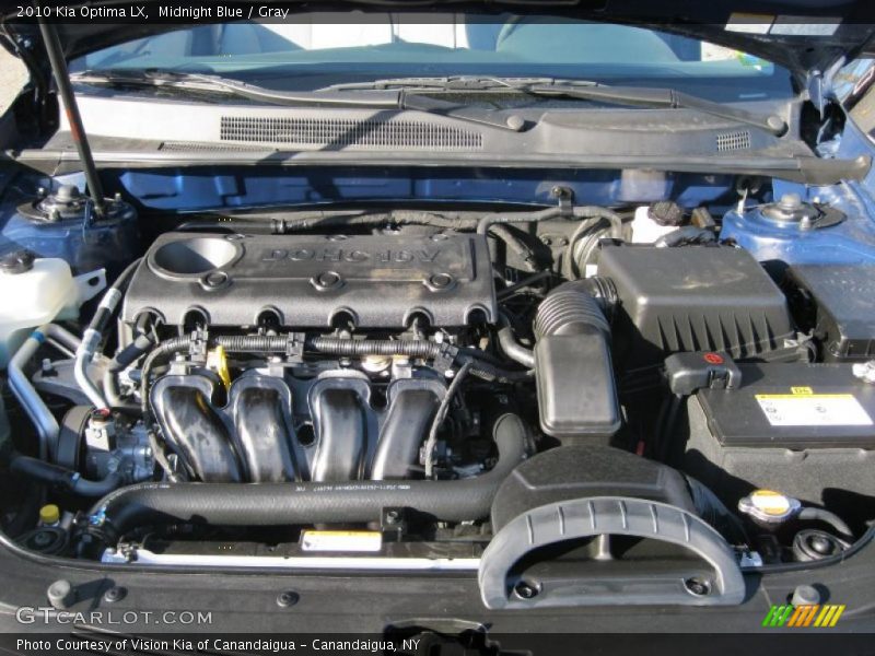 Midnight Blue / Gray 2010 Kia Optima LX