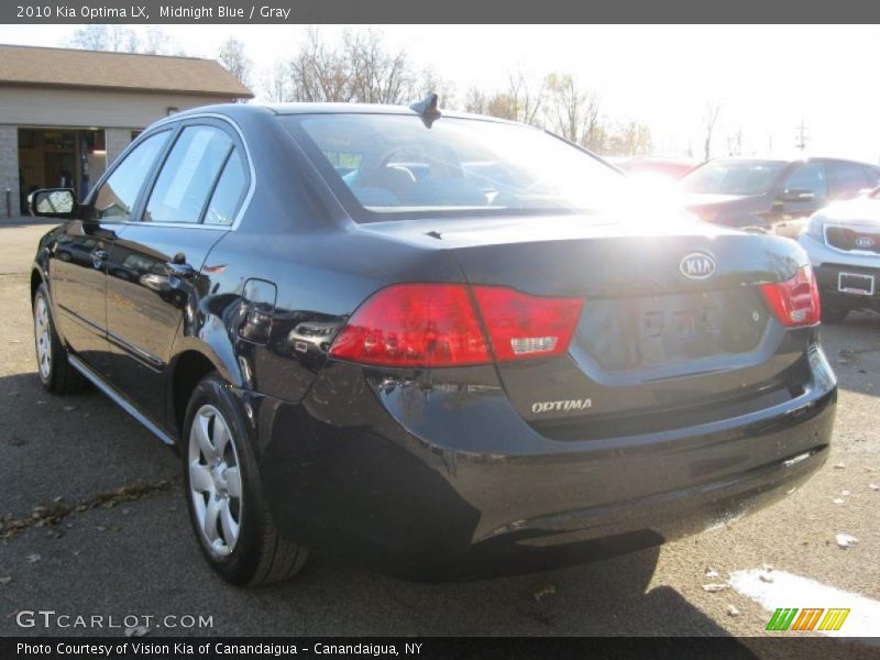 Midnight Blue / Gray 2010 Kia Optima LX