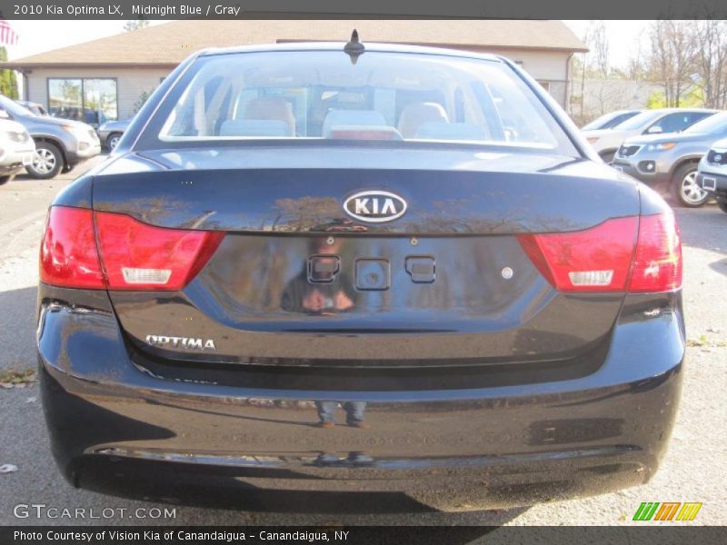 Midnight Blue / Gray 2010 Kia Optima LX