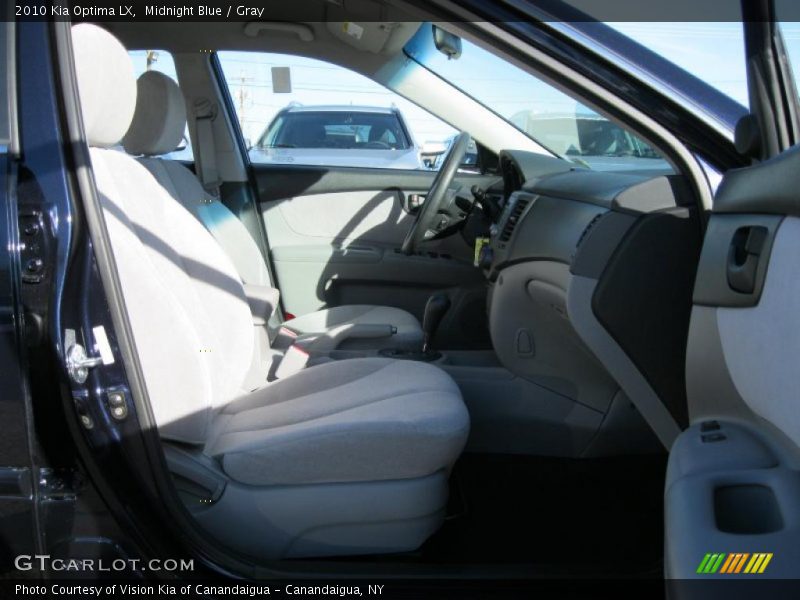 Midnight Blue / Gray 2010 Kia Optima LX