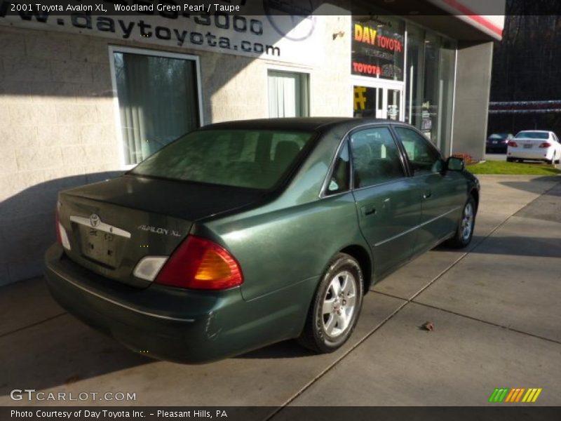 Woodland Green Pearl / Taupe 2001 Toyota Avalon XL