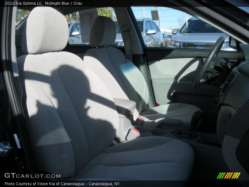 Midnight Blue / Gray 2010 Kia Optima LX