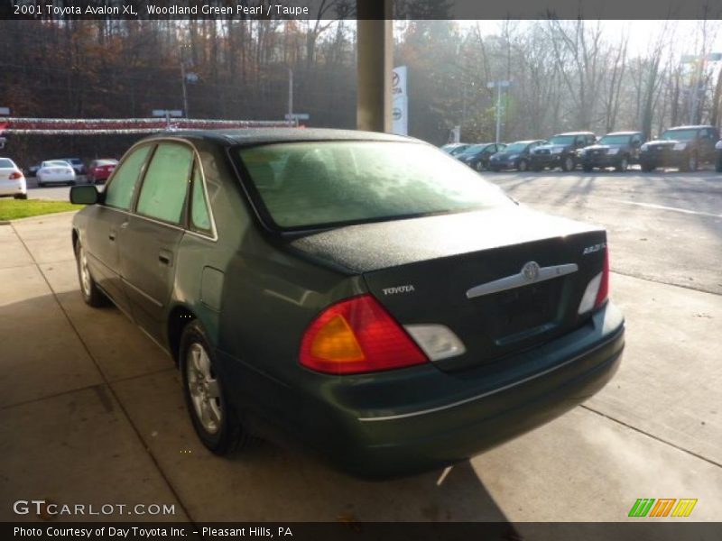 Woodland Green Pearl / Taupe 2001 Toyota Avalon XL