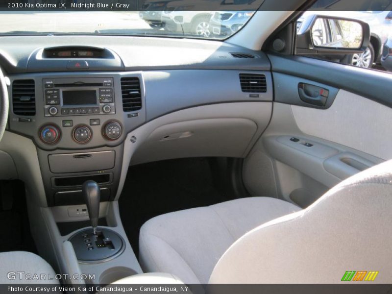 Midnight Blue / Gray 2010 Kia Optima LX