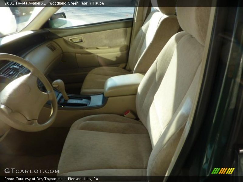 Woodland Green Pearl / Taupe 2001 Toyota Avalon XL